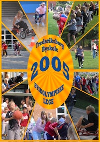 a collage of pictures of children playing in a playground